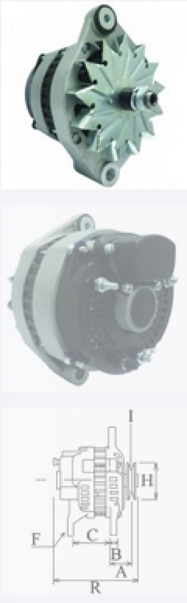 ALTERNATORE VOLVO PENTA 873771 EQUIVALENTE